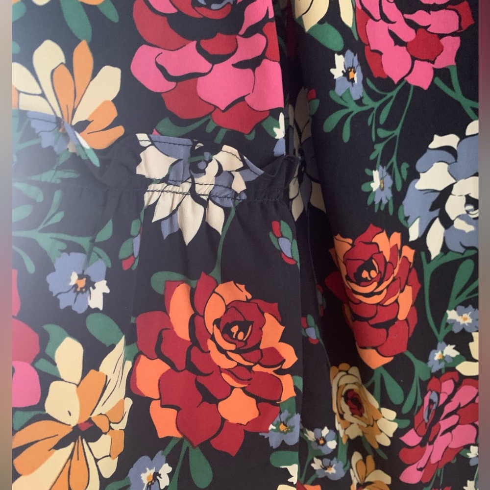 🦋 Fleur Bleue Floral Print Shift Dress size 12 - Picture 9 of 9